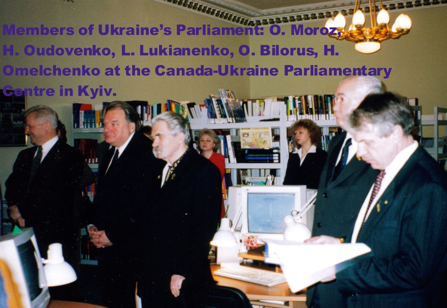 Deputies at Canada Ukraine Parliamentary Centre
