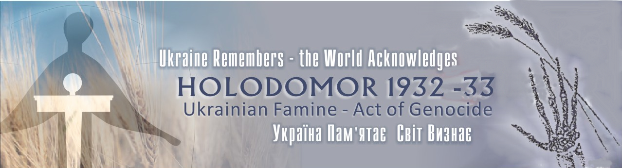 Holodomor banner